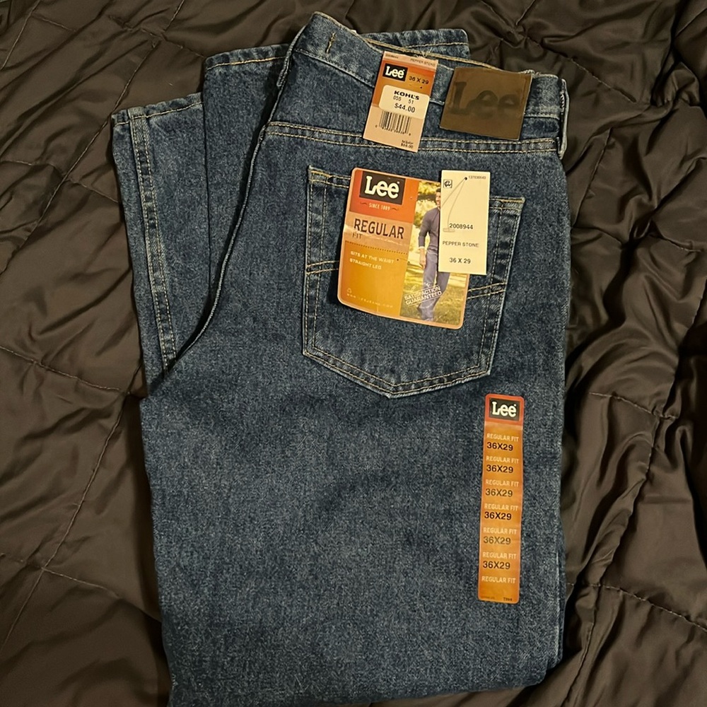 VINTAGE LEE Men’s Straight Leg 36x29 NWT